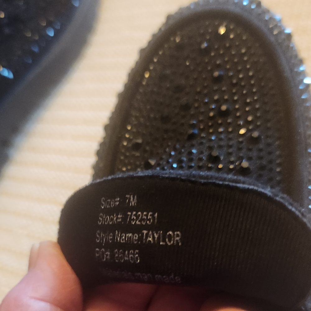Taylor Women's Black Studded Loafers